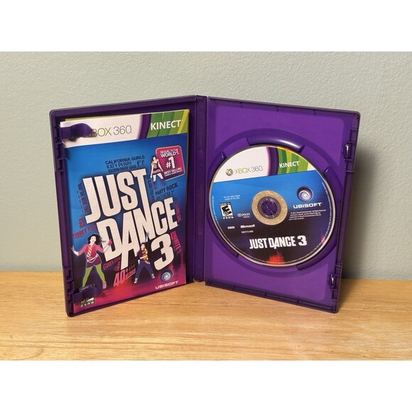 Just Dance 3 Xbox 360 Kinect Game Original Case Manual - Picture 1 of 2